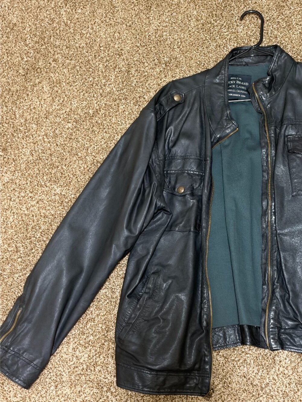 Lucky Brand Leather Jacket